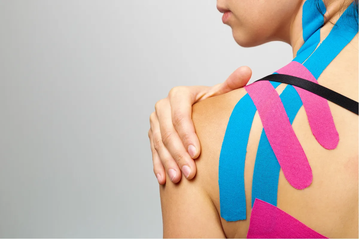 Kinesiotaping — masaż